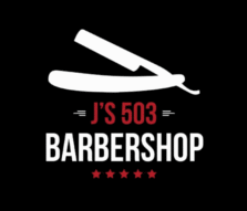 J’s 503 Barbershop logo – Men’s grooming and haircuts in Gainesville, Florida
